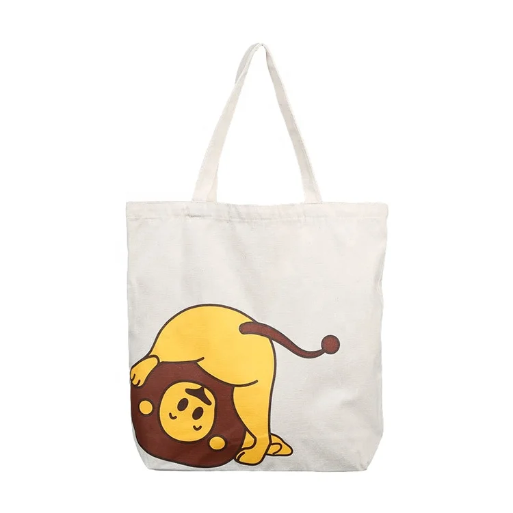 

High Quality Canvas Tote Durable Organic Cotton Bag, Customized color