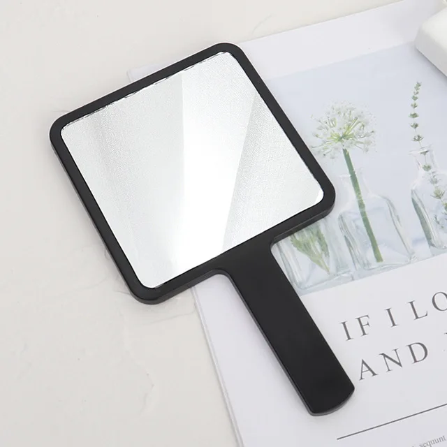 

Custom Logo Portable Mini Pocket Mirror Handed Mirror With Handle, Color