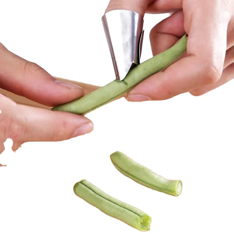 

Stainless Steel Finger Cover Protective Finger Peel Vegetable Cutting Kitchen Accessories