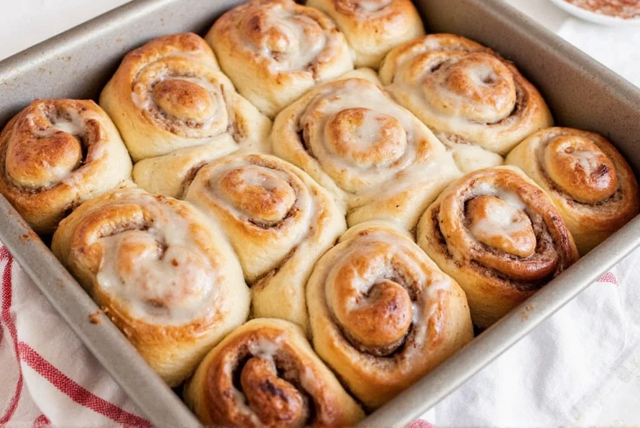 Step-by-step process of making Christmas cinnamon rolls showing dough preparation and rolling