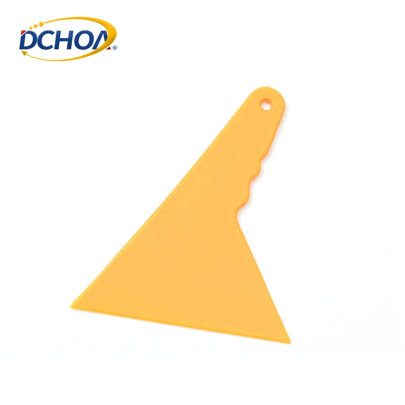 

Yellow Triangle Plastic Handle Vinyl Application Squeegee Wholesale Car Care Cleanings Wrap Tools