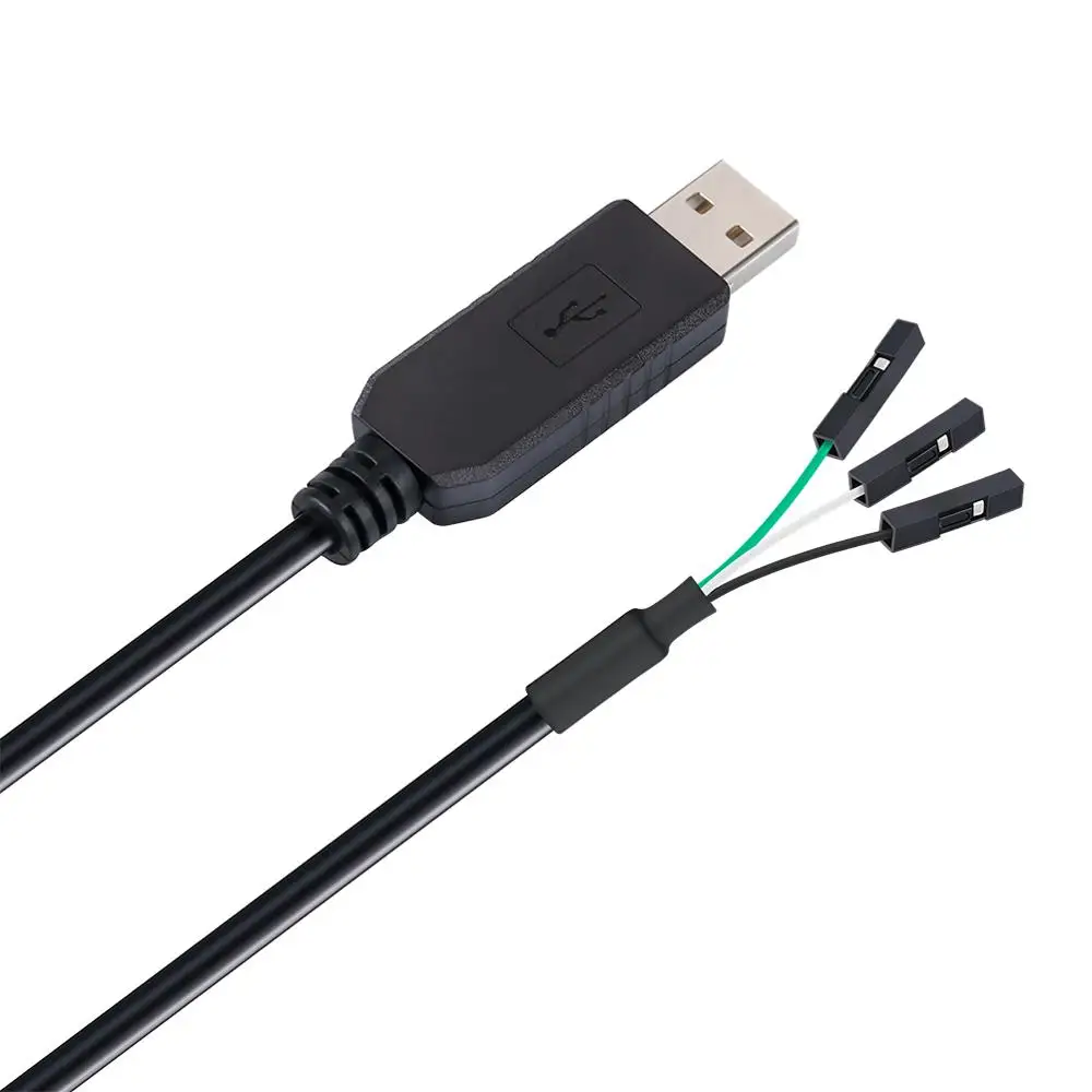 

DTECH FTDI USB to TTL Serial 3.3V Converter Adapter Cable for Window 10, Balck