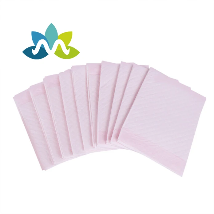 

Top Sale -super Absorbent Adult Disposable Extra Large Size Medical Incontinent Underpad, White/pink