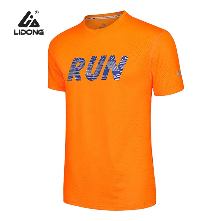 

Lidong Compression Running Shirt Dry Fit Sport T Shirt Fitness Gym Training 100% Polyester Men Soccer Sets Sportswear Adults, Custom color