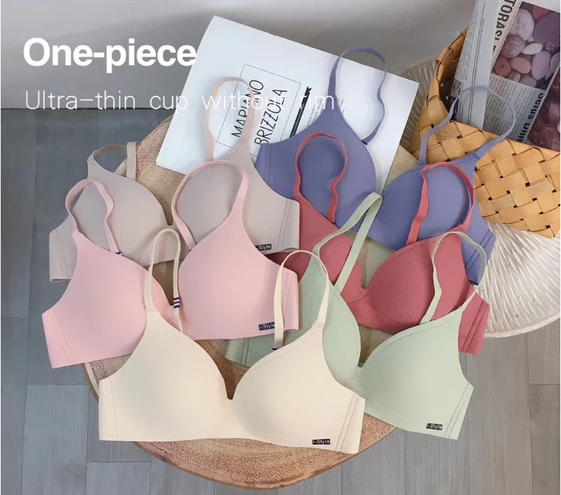 

New Design Wireless Bra Thin Cup Push Up Bralette T-Shirt Seamless Sexy women Bra