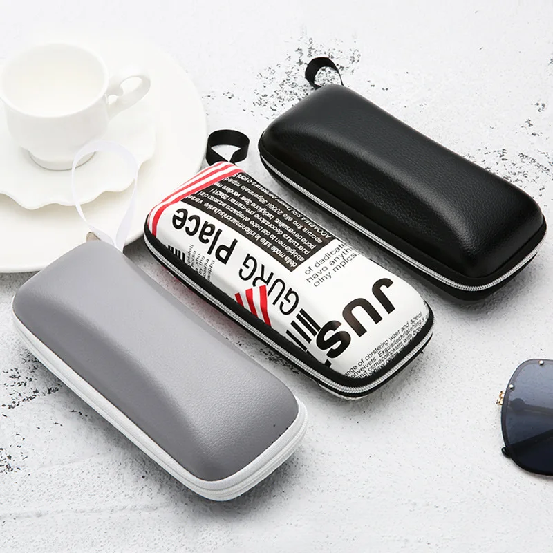 

Hot Selling Luxury Square Hard Handmade Spectacle Case Cartoon Custom Eye Glass Case Box For Kids