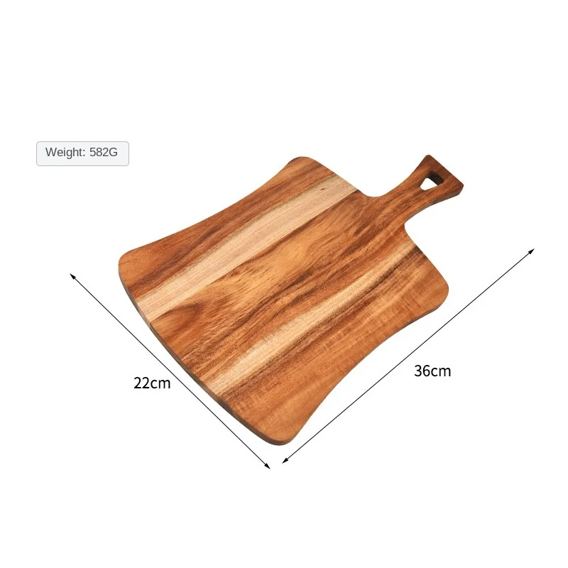 

Wholesale High Quality Wooden Serving Board Acacia Wood Cutting Board With Handle