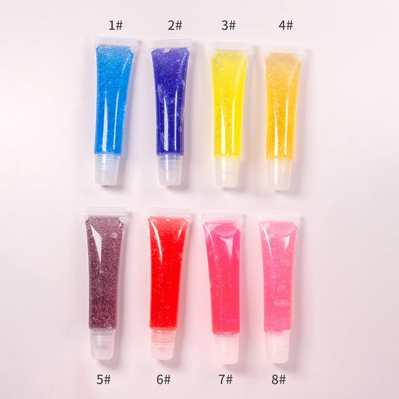 

Top sale Lip Gloss Make Your Own Label High Pigment Squeeze Tube Lipgloss Wholesale Lipgloss for Kids