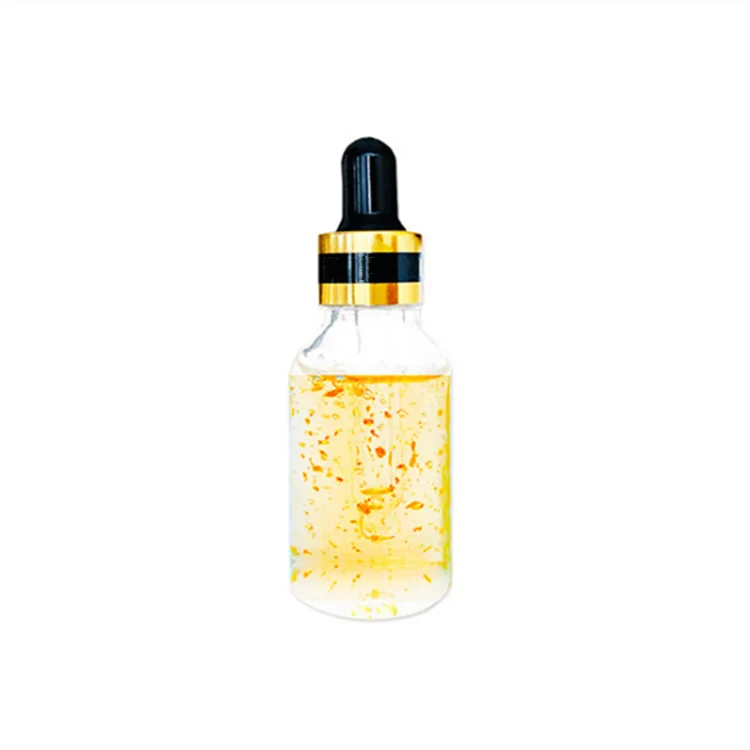 

Private label 24k gold face serum 15ml 24k gold serum