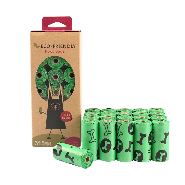 

Manufacturer New 21 Rolls 100% Biodegradable Poop Bags Dog poop Waste Bag Dog Eco Friendly Poop Bags