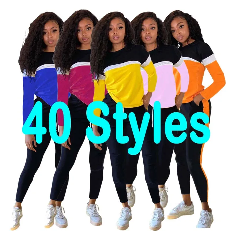 

2 Two Piece Jogger Set WomenWomen Jogger Set s 2 Piece Wholesale 2020 2 Pieces Women Joggers Suits Set Women