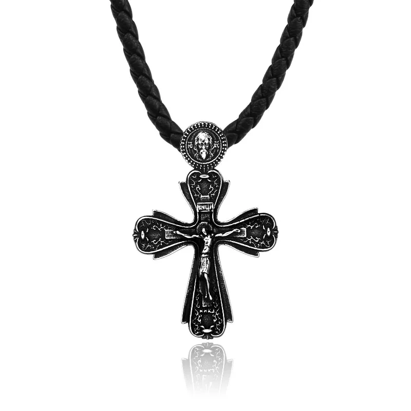 

SSLHP-190 Steel Soldier Men's Christian Stainless Steel Religious Christian Pendant Chain Necklace Jewelry