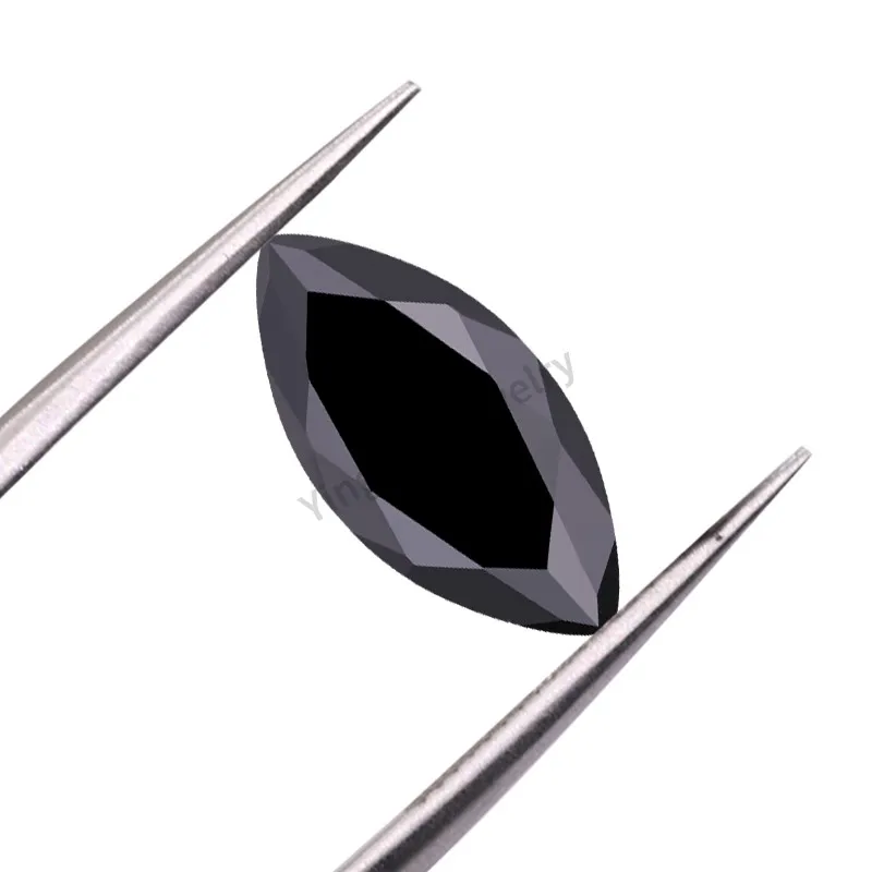 

Wholesale Black 5a CZ Gemstones Marquise Cut Zircon Stone Cubic Zirconia for Jewelry Making