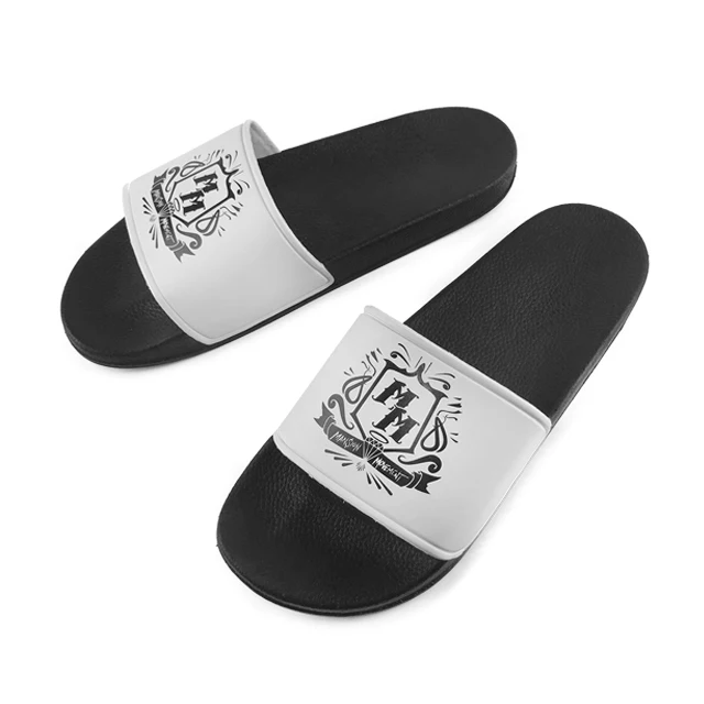 

Greatshoe wholesale summer slides sandals quality black custom logo rubber women slippers men PVC slide sandal, Requirement