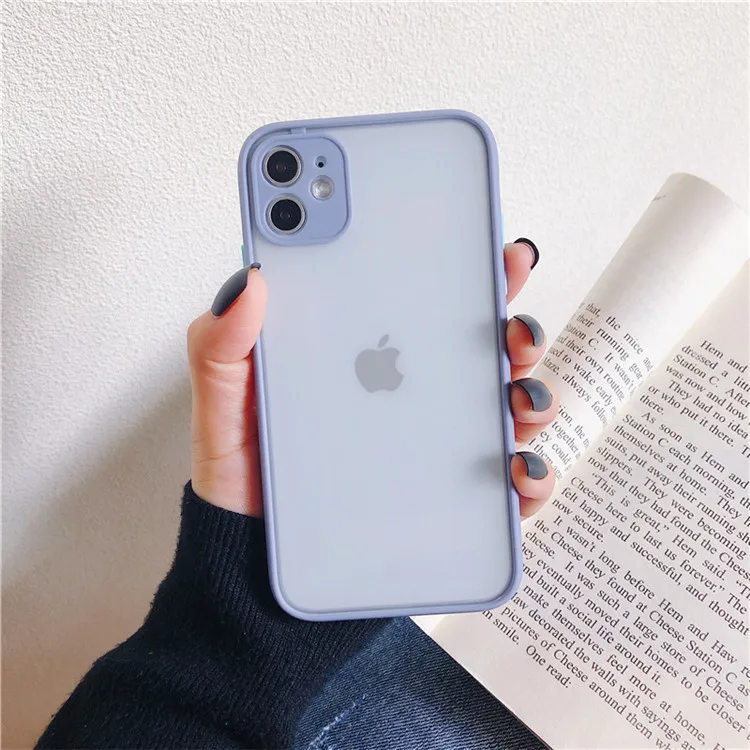 Skin Feel Matte Translucent Frosted cases for redmi 9i back cover phone case