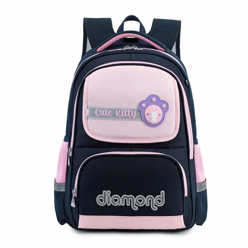

New Arrival In Stock Nylon Waterproof Girls Boys Kids School Backpacks