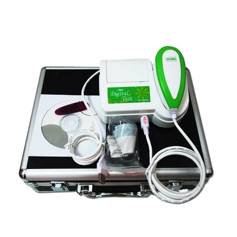

Manufactory usb portable iriscope iris iridology analyzer, White and green