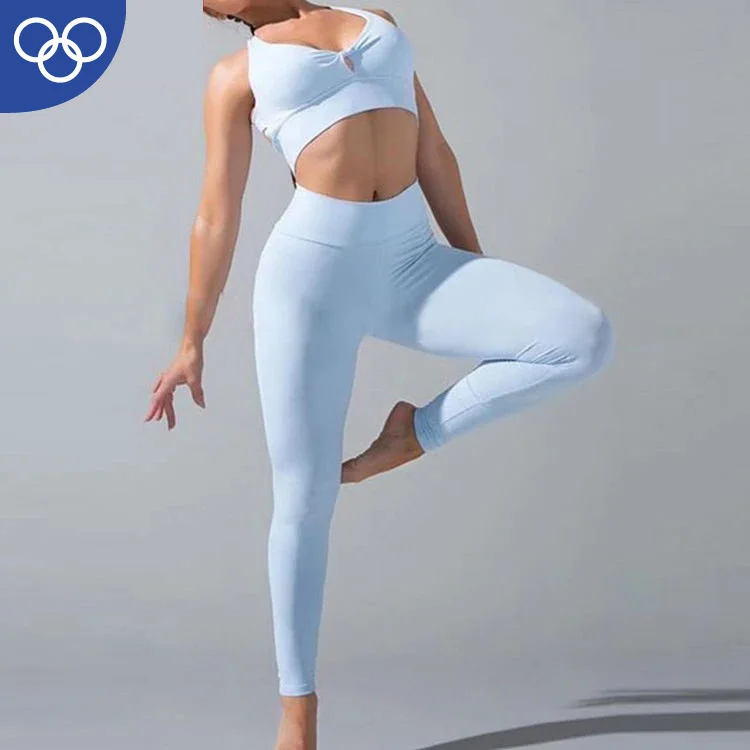 Wholesale Gym Wear Women Fitness Sweaty Body Building Gym Clothing