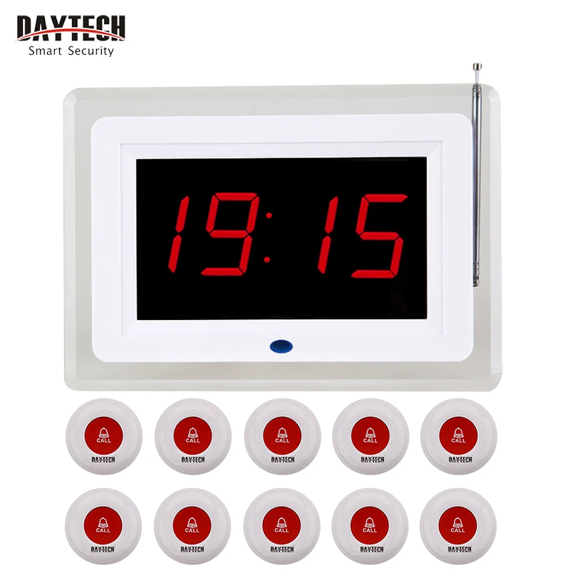 

DAYTECH Wireless food Calling System For Waiter Service