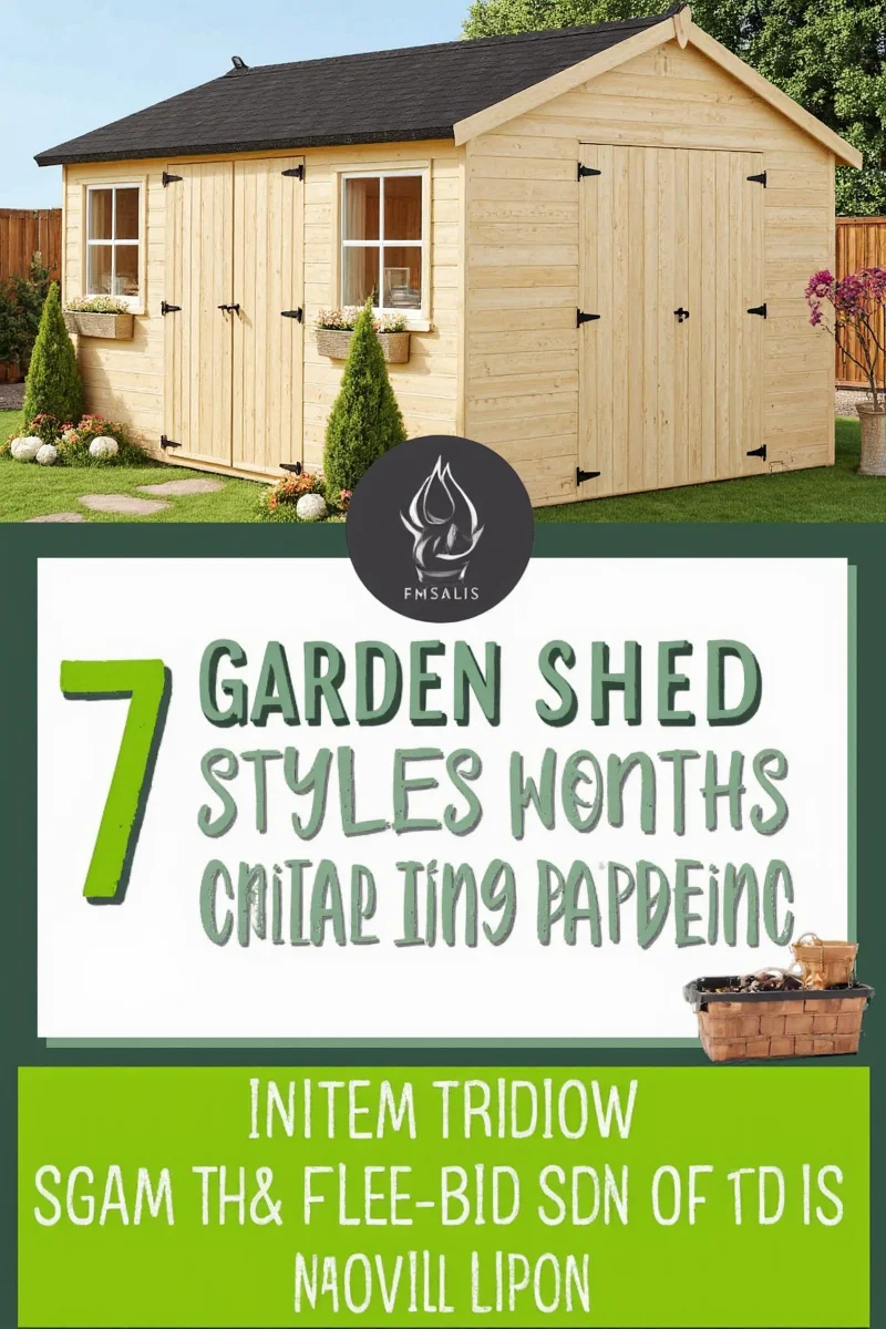 Family-friendly garden shed used as playroom