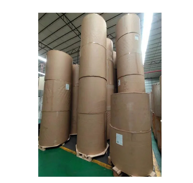 
factory price big 80gsm brown kraft paper rolls 