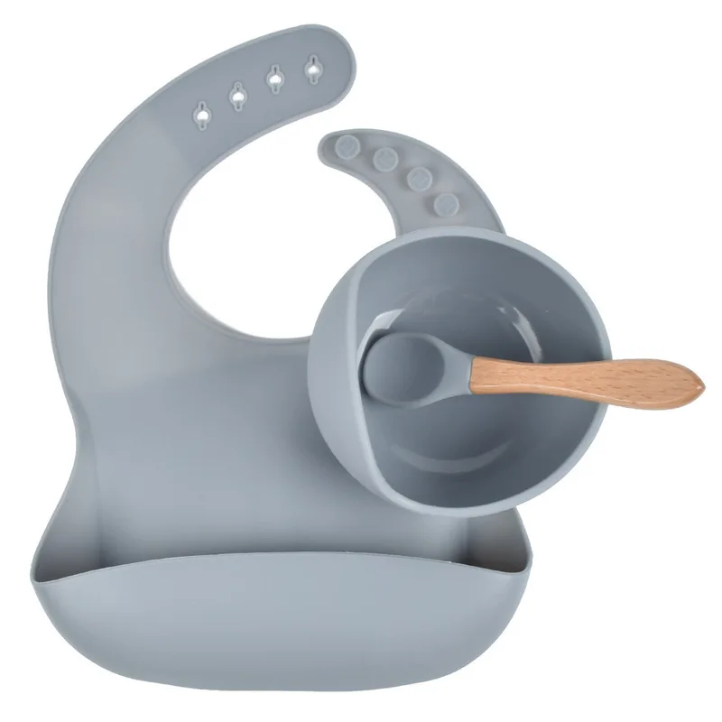 

Wholesale Bpa Free Bendable Baby Spoon Silicone Baby Bibs, Customized color