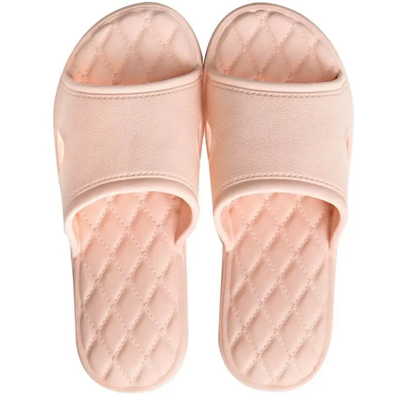 

The new style of bathroom slippers is thickened, non-slip and soft-soled, Pink/nude/white/sky blue/yellow/khaki/green/black/navy/light blue