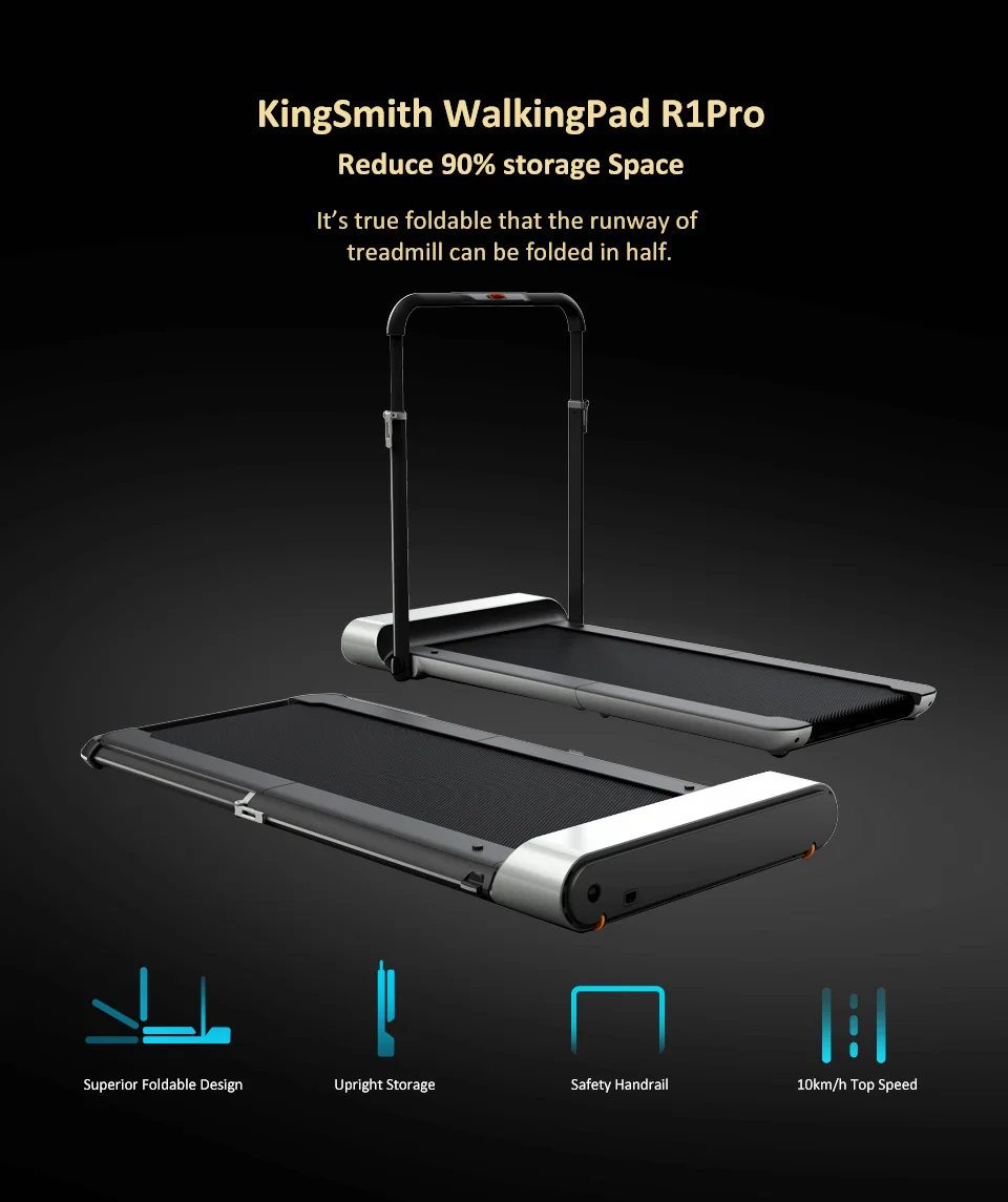 Walkingpad R1 Truly Foldable Treadmill Speed 0 5 10km H Running Walking 2in 1 Bear 110kg Xiaomi Ecosystem Buy Treadmill Treadmill Home Fitness Manual Treadmill Product On Alibaba Com