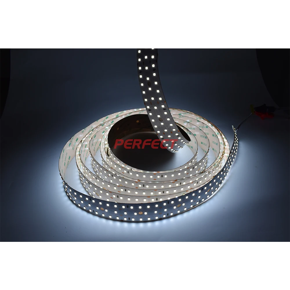 

Super wide LED Flexible Strip light SMD 2835 35MM 280leds/m Triple Rows Warm white Cool White 24V Strip light