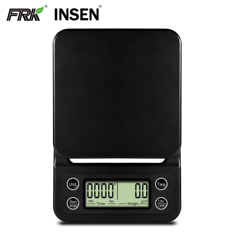 

Digital food multifunction kitchen 3kg01g 5kg05g drip coffee scale with timer, Customized color