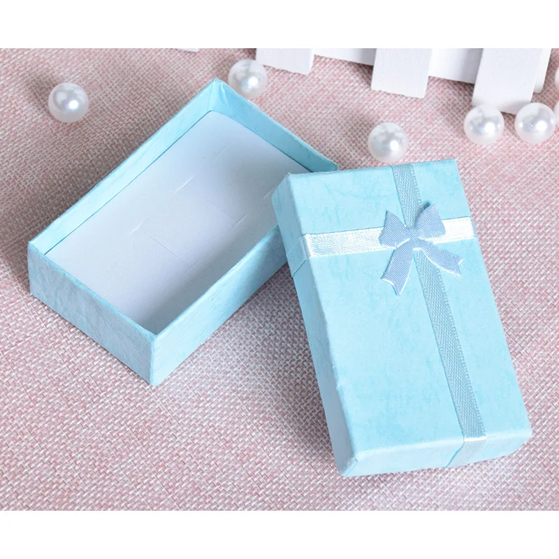 

Stock cardboard ring jewelry box bag necklace jewelry box paper