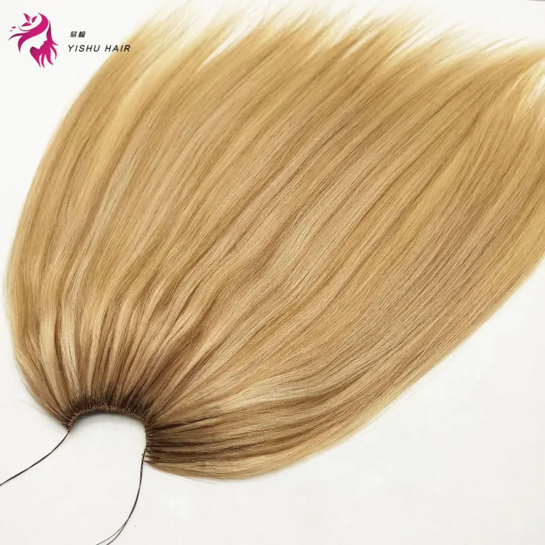 

New product 7a virgin brazilian natural feather hair extension, Natural color #1b