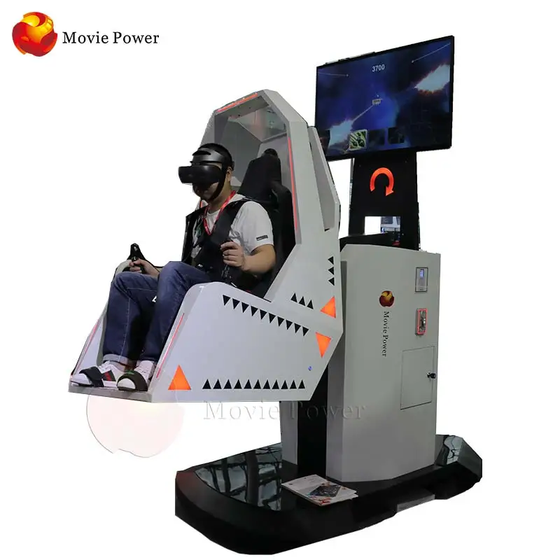 

Earn Money 9dvr Flight Simulator Arcade Machine 9D Virtual Reality 360 Degree Flight Simulator Seat Game Machines, Customization