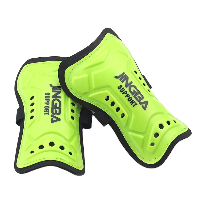 JINGBA SUPPORT Custom Logo Lightweight Football Shin Guards Soccer Shin Pad for Adults Kids Children Sports protection logo Customize