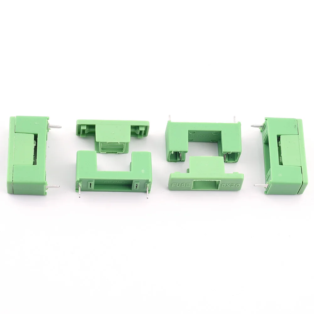 5x20mm 10a 250v Micro Electronic Fuse Box Pcb Mount Terminal Fuse