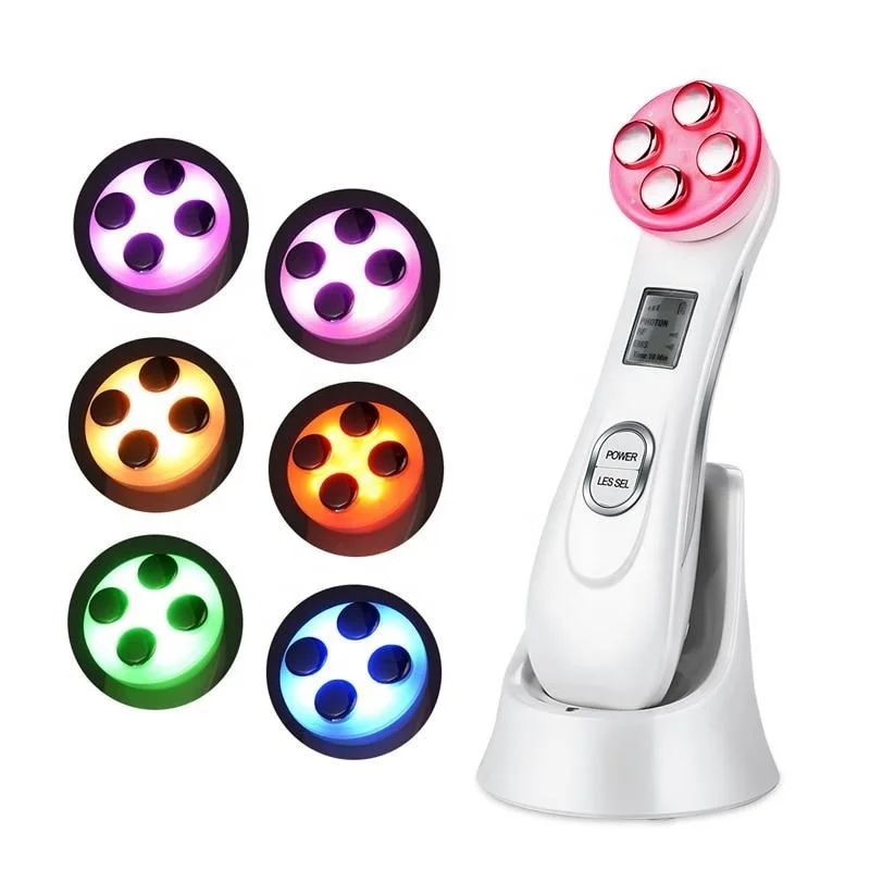 

ANTI-AGING LED SKIN TIGTHENING DEVICE at Home EMS facial wand