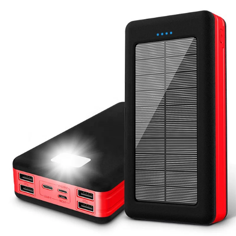 

LAIMODA consumer electronics oem 30000mah power bank battery portable charger new solar power bank mobile charger power banks
