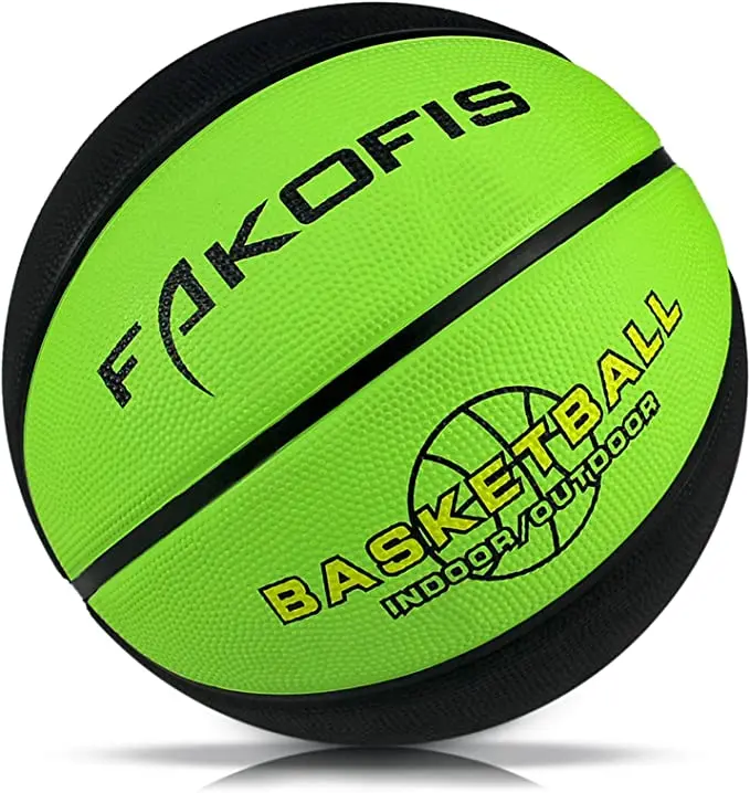 Wholesales Football Training Customized Rubber Basketballs Customized Size Durable Butyl Bladder Customized Color Design All