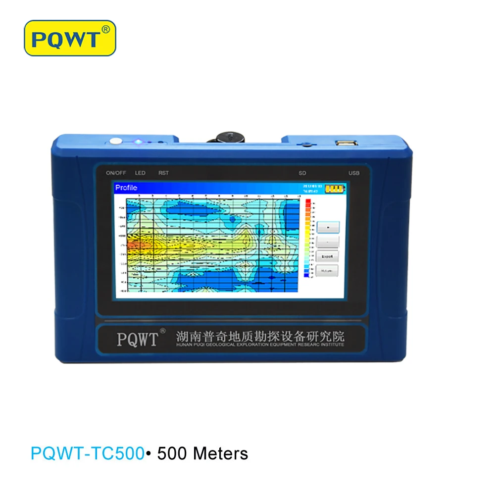 

Depth 500 meters Groundwater Detection Device Long Range PQWT TC500 Water Detector