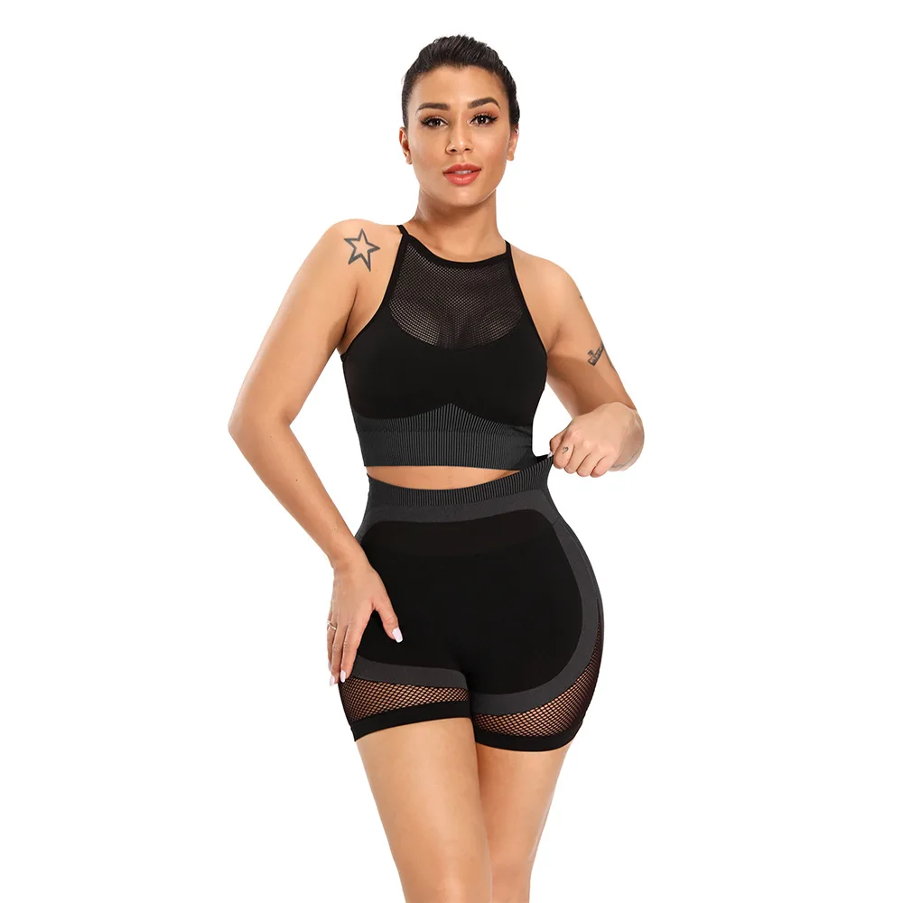 

2021 New Fitness Apparel Brands Seamless Yoga Pants Praviate Label Sports Bra Leggings Womens Gym Wear Sets, 3 colors