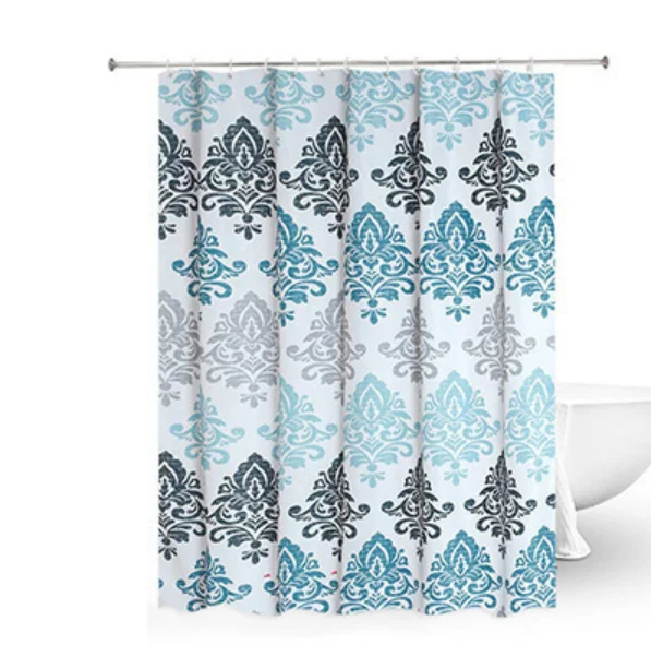 

custom shower curtain printing bathroom Bath Curtain Personalized Customized Designed Print Bathroom Shower Curtain with Hooks