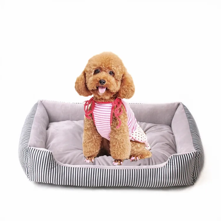 

Amazon Hot Sale Pet Luxury Beds Waterproof Breathable Orthopedic Dog Kennel Plush Dog Bed, Grey,red and so on