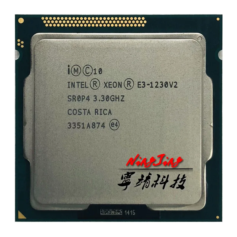

Intel Xeon E3-1230 v2 E3 1230v2 E3 1230 v2 3.3 GHz Quad-Core Eight-Thread CPU Processor 8M 69W LGA 1155