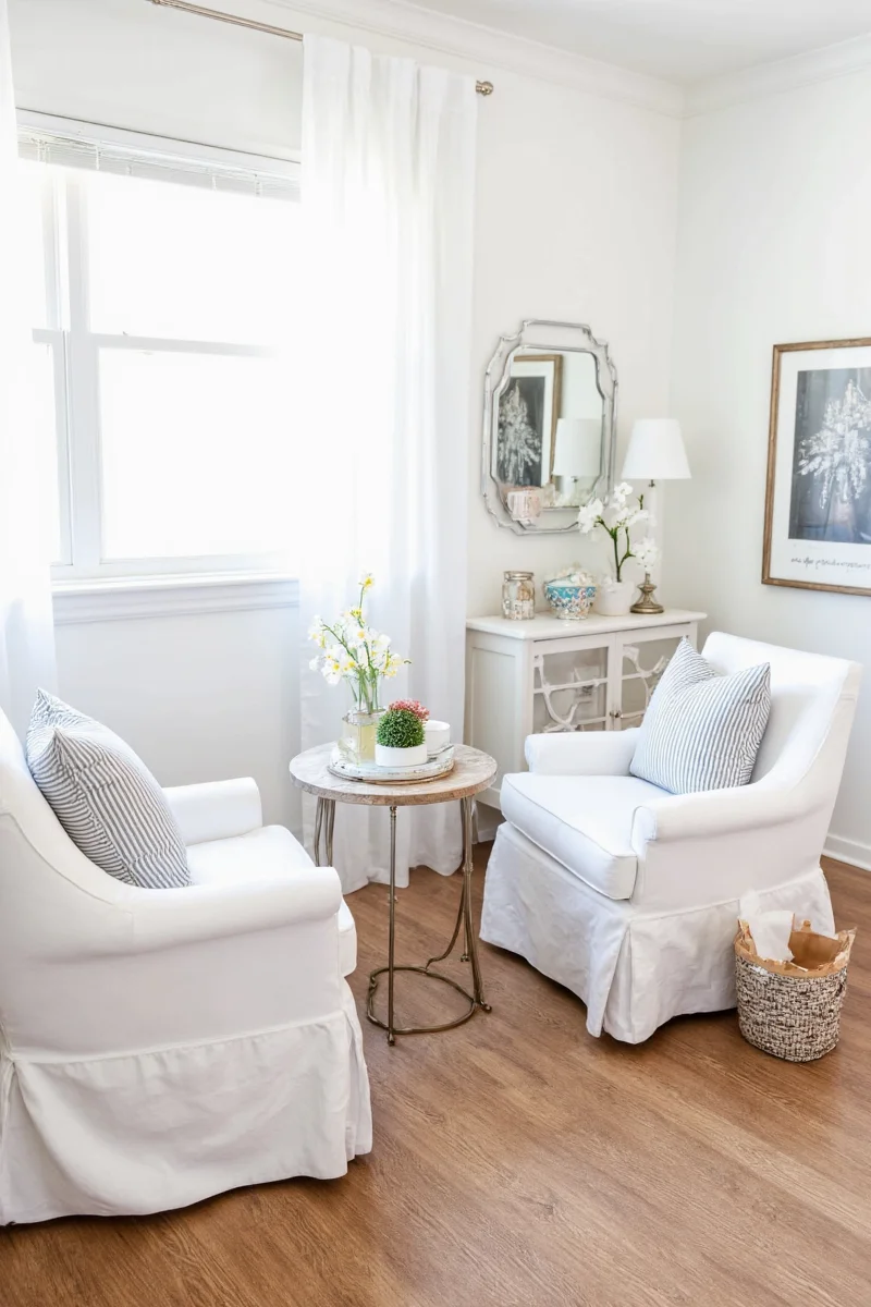 Top-rated white slipcovers for families
