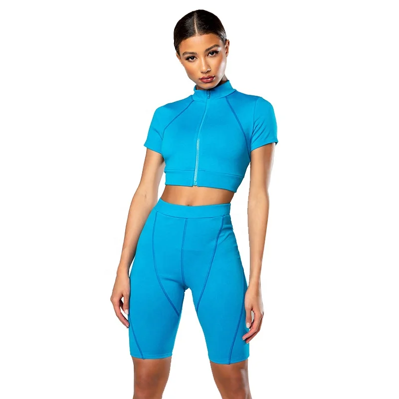 

popular sports wear oem workout gym apparel fitness yoga wear, Blue,black