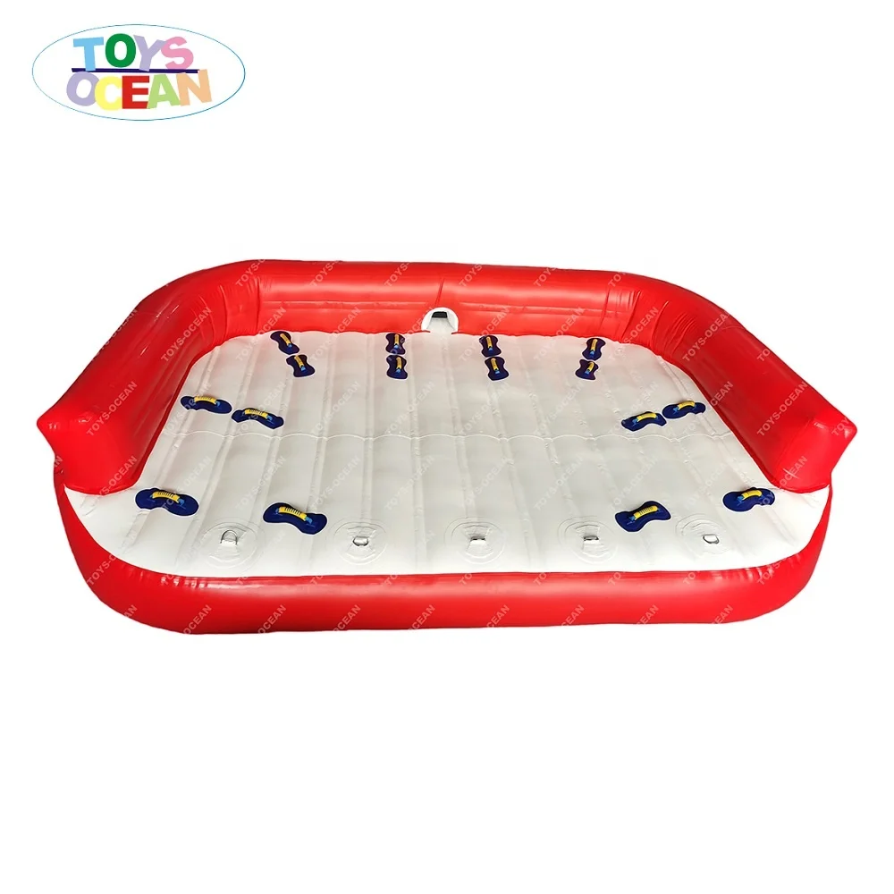 

The latest design of inflatable drag boat water adult game mini crazy UFO