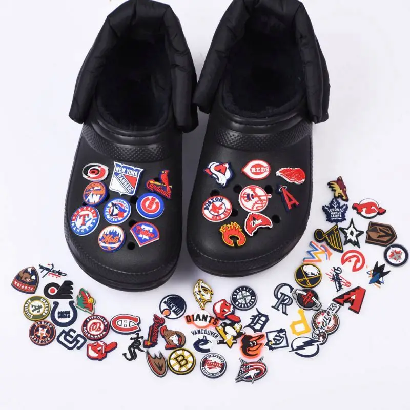 

Sport Croc Charm Shoe Decoration Accessories PVC Shoe Charms fit Wristbands Kids Gift, Mix model and color