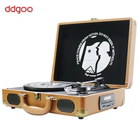 

Wholesale Portable CD Vinyl Records Turntable Phonograph Player