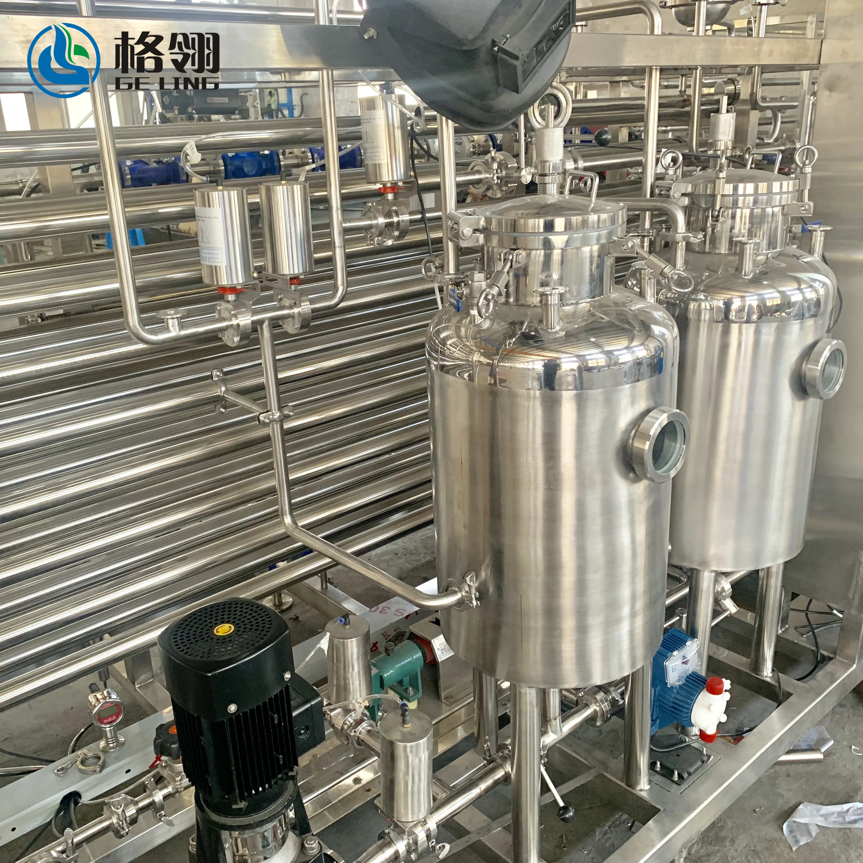 
Tube UHT Sterilizer PLC control system 