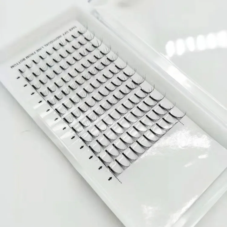 

new style 3d 4d 5d individual volume lashes extension Premade Fans Volume eyelash extension